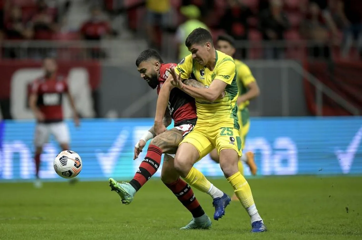 Defensa y Justicia perdió con Flamengo