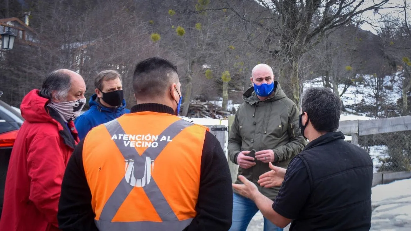 Municipio de Ushuaia realizará trabajos de abovedamiento y cuneteado en Andorra