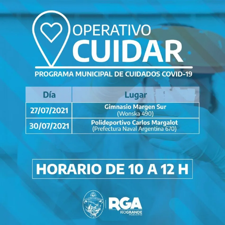 Se informa el cronograma de testeos voluntarios para esta semana