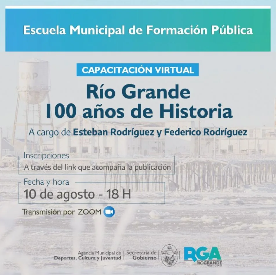 Se brindará una capacitación para docentes sobre historia de Río Grande