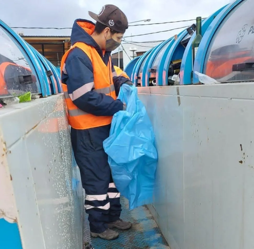 Municipio de Ushuaia solicita un uso más responsable de los puntos verdes