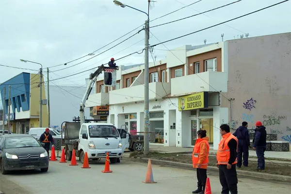 Los trabajos se realizaron sobre la calle Pellegrini, en Chacra II.