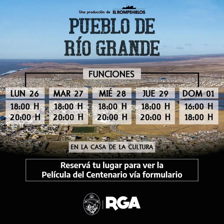 Últimas funciones para ver la  pelicula del Centenario