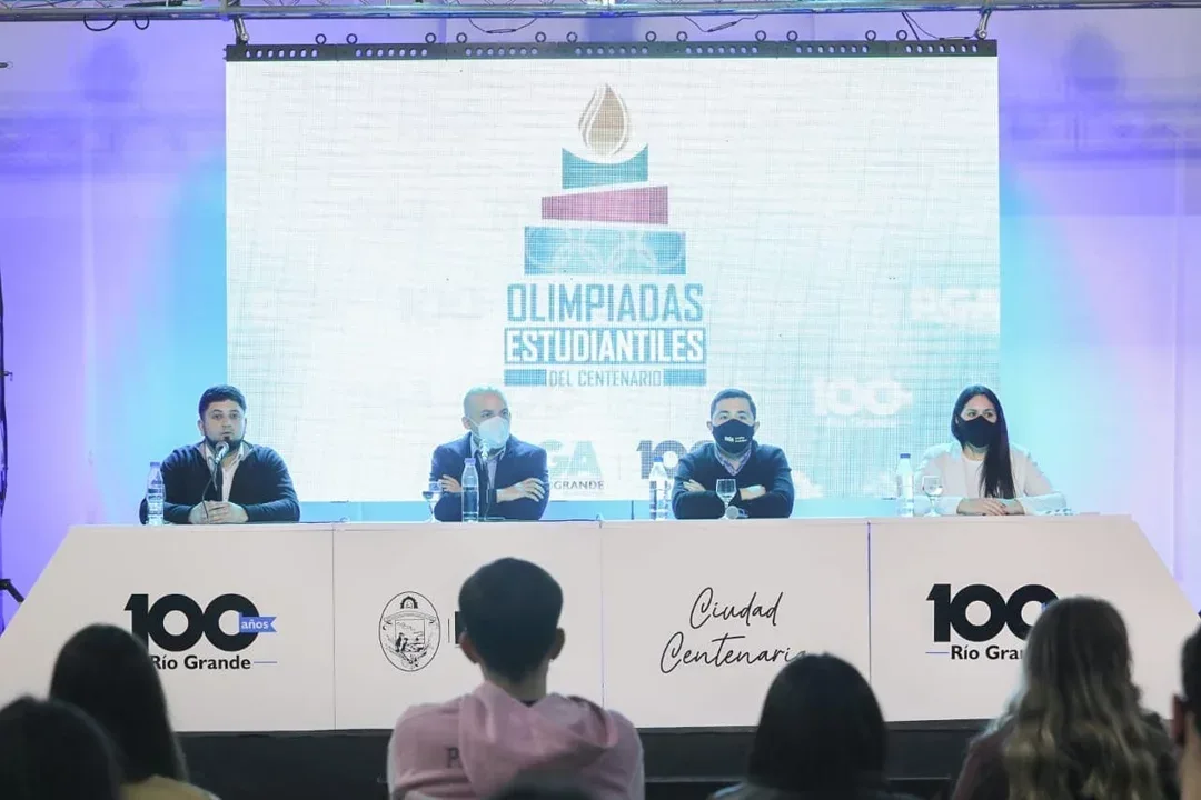 Se lanzaron las Olimpiadas Estudiantiles del Centenario