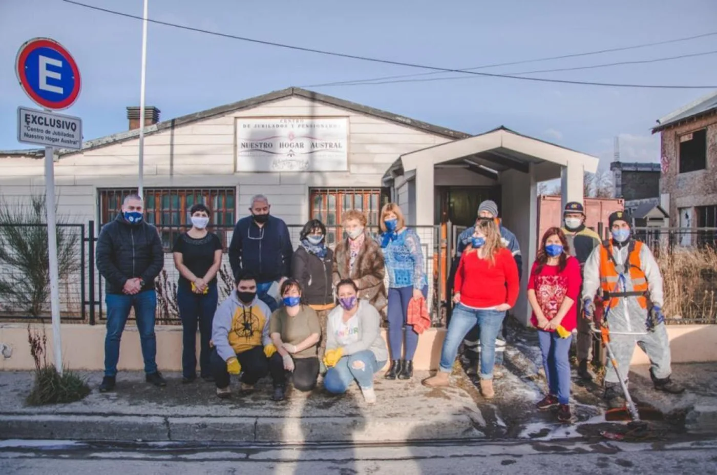 Se realizó puesta en valor del Centro de Jubilados "Nuestro Hogar Austral"