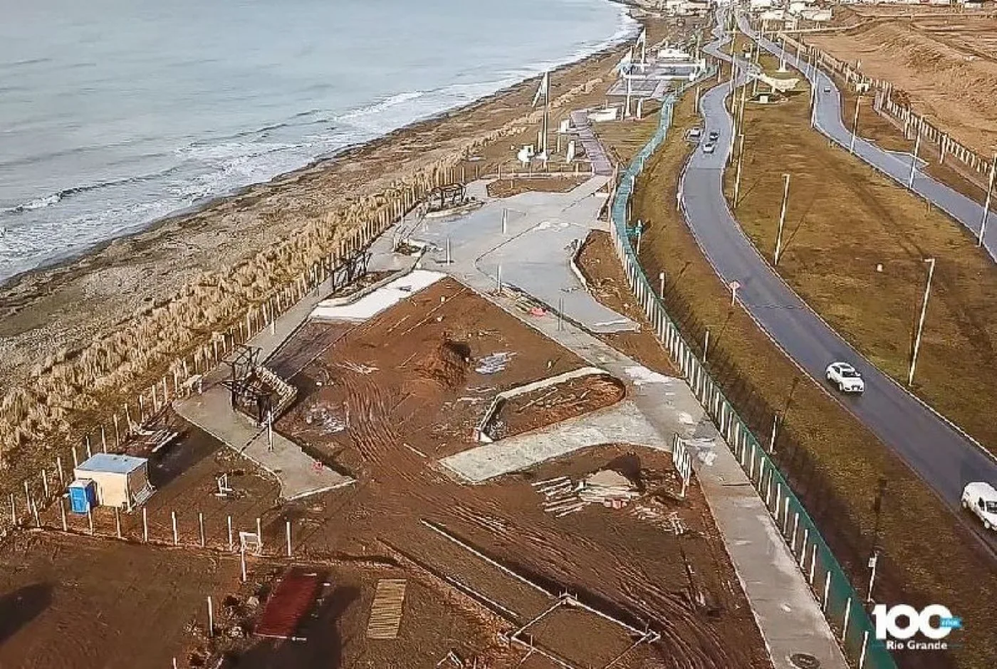 Continúa en desarrollo la obra del "Parque de los Cien Años"