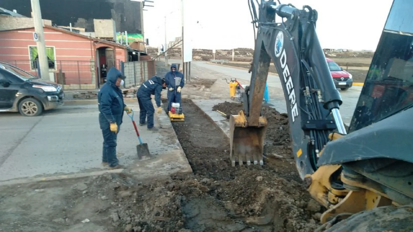 Municipio continúa con los trabajos viales en calles de ripio