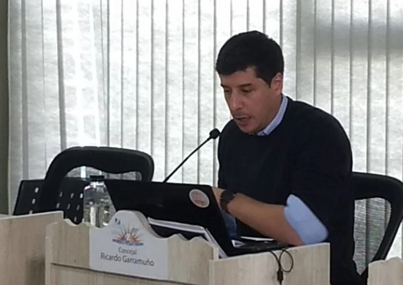 Ricardo Garramuño, concejal de la ciudad de Ushuaia.