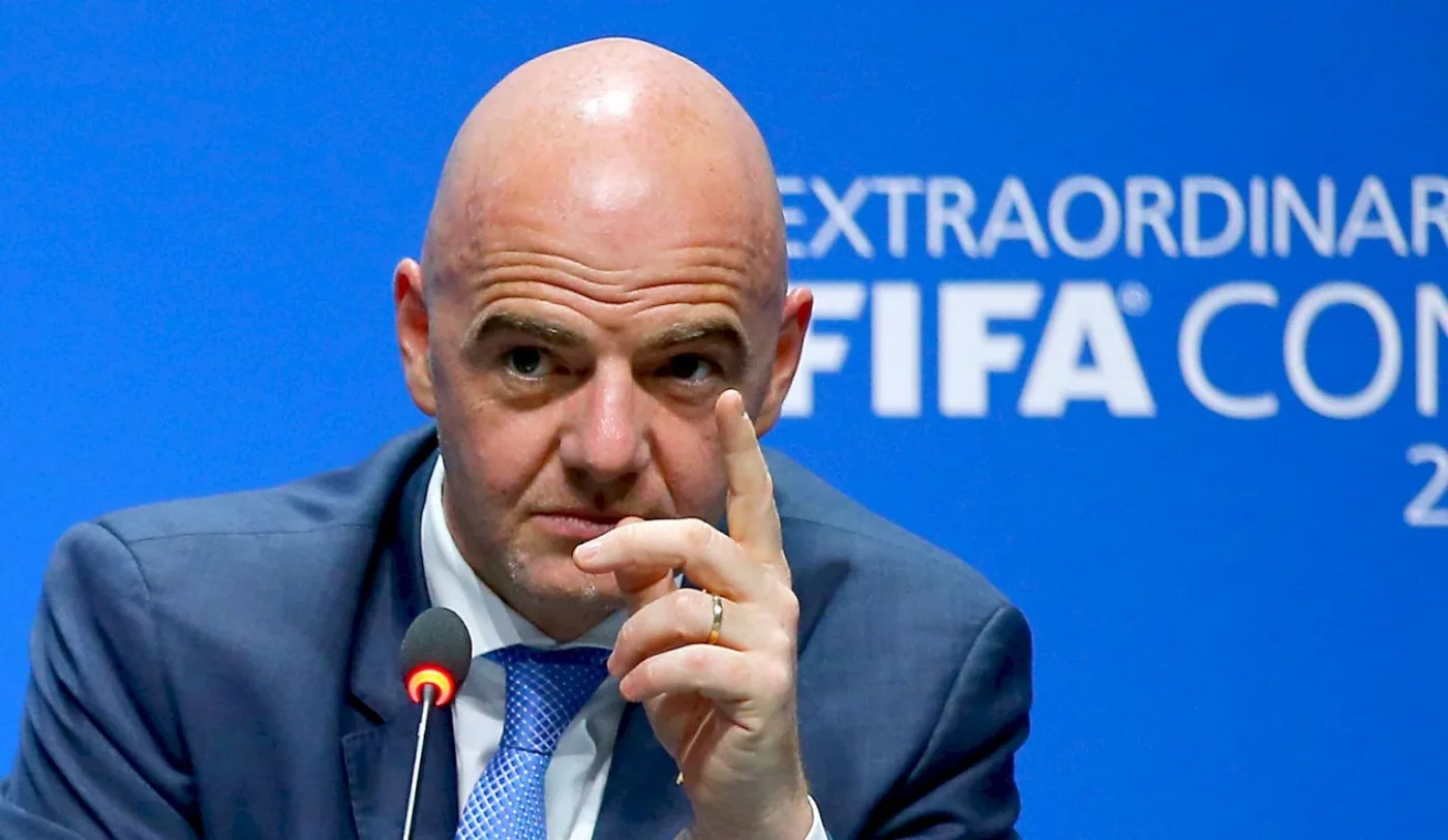 El presidente de la FIFA, el suizo Gianni Infantino.