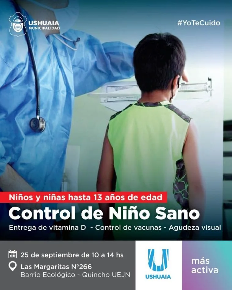 Nueva jornada de "Control de niño sano" en el B° Ecológico