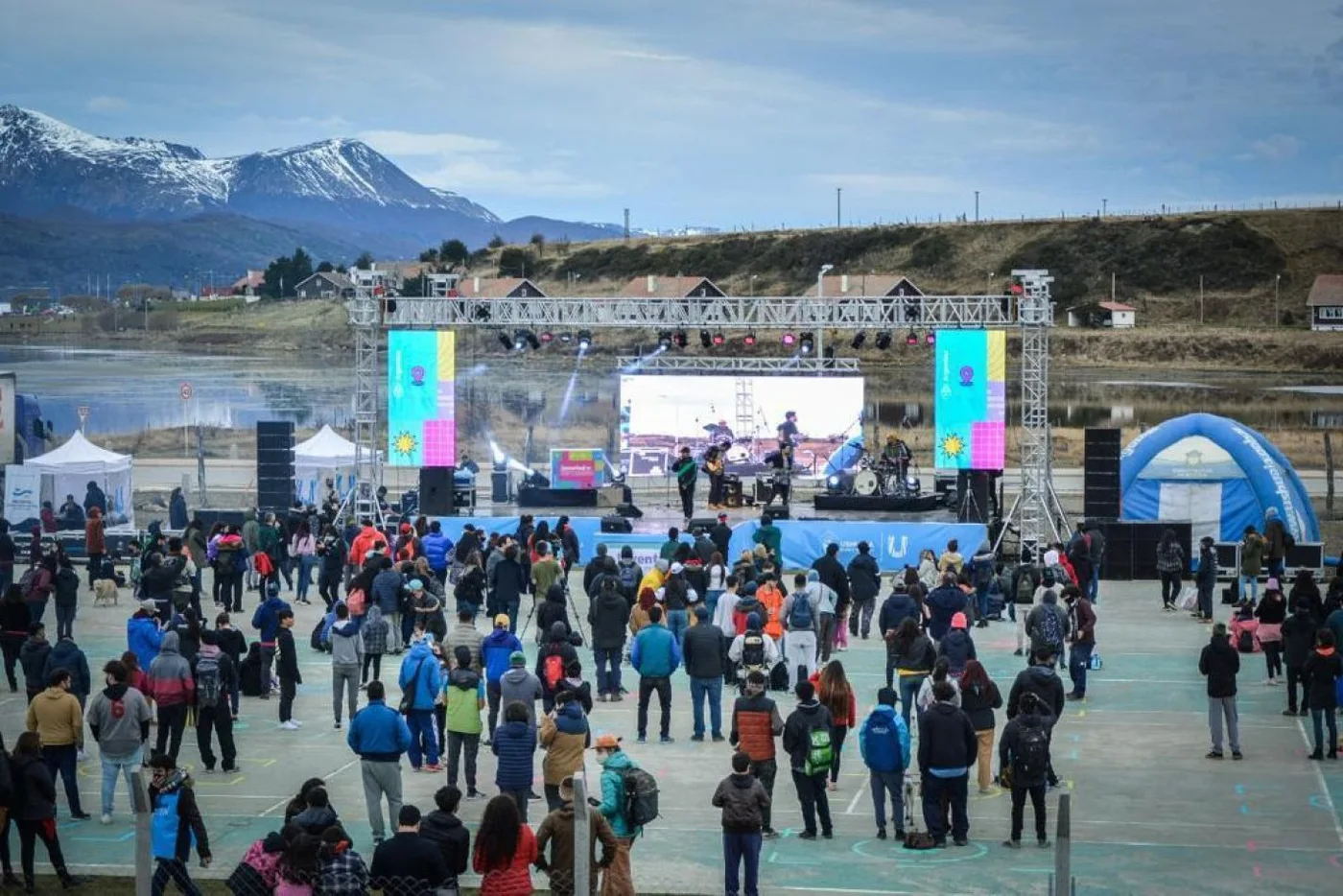 Festival Juventud: Jóvenes de Ushuaia celebraron en su día