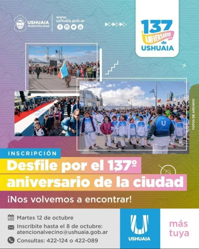 Convocatoria al desfile "El Gran Reencuentro"