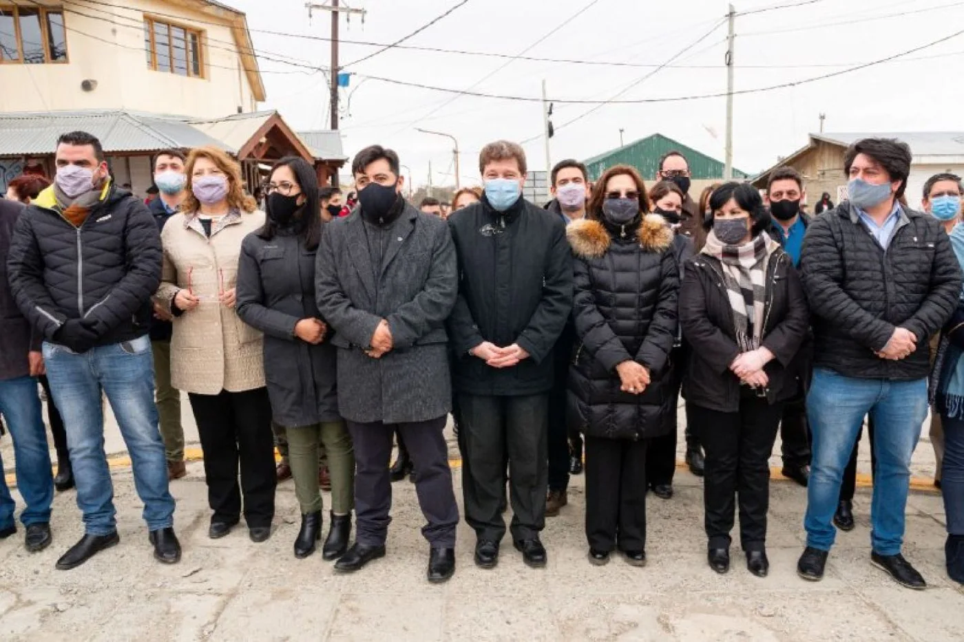 El Gobernador de Tierra del Fuego AIAS, Gustavo Melella, participó de los festejos por el 49° aniversario de la ciudad de Tolhuin.