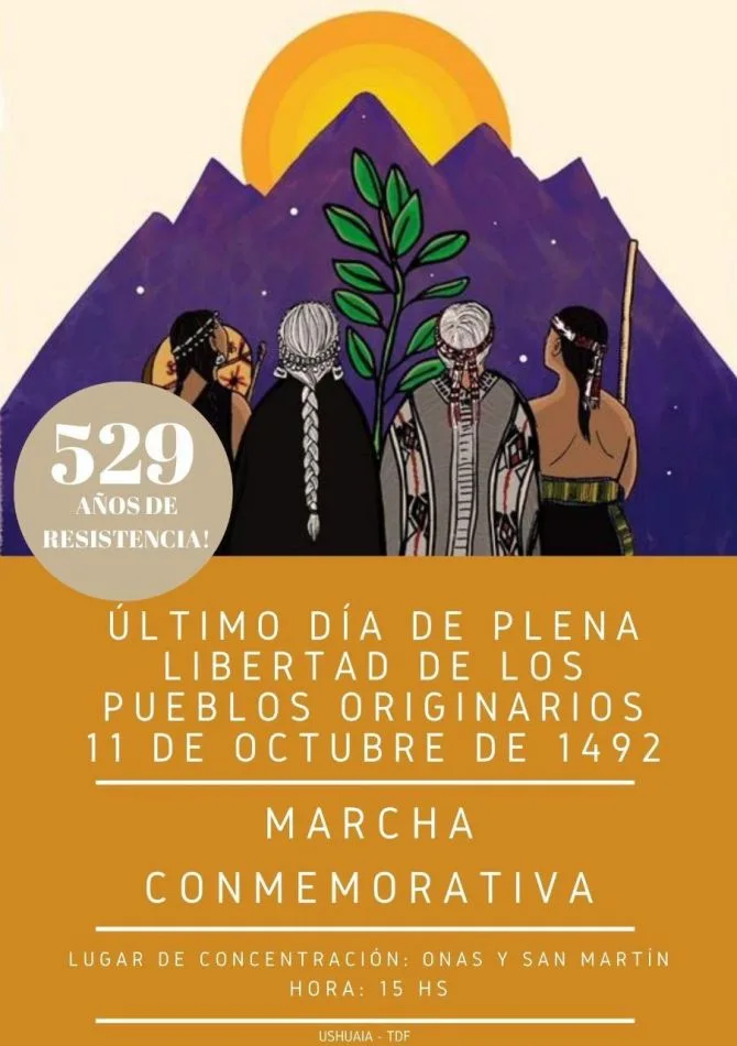 Ushuaia conmemorará el “último día de plena libertad de los pueblos originarios”