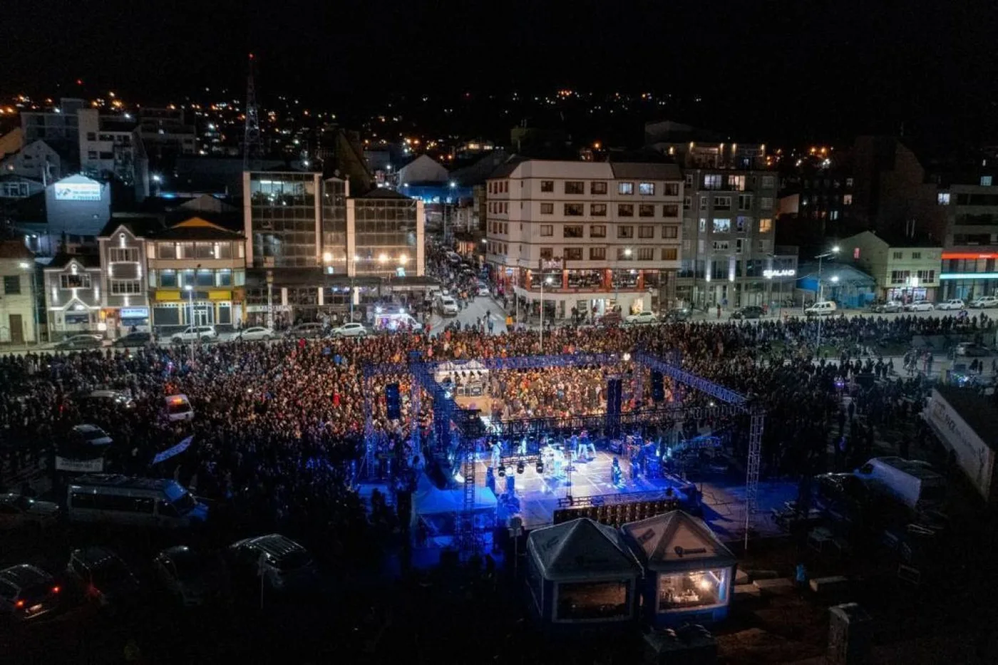 Ushuaia vibró al ritmo del carnaval