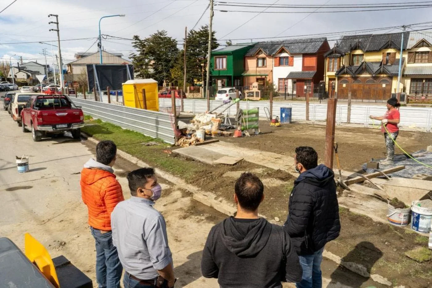 Vuoto recorrió obras en la ciudad e el inicio de la Temporada 2021-2022