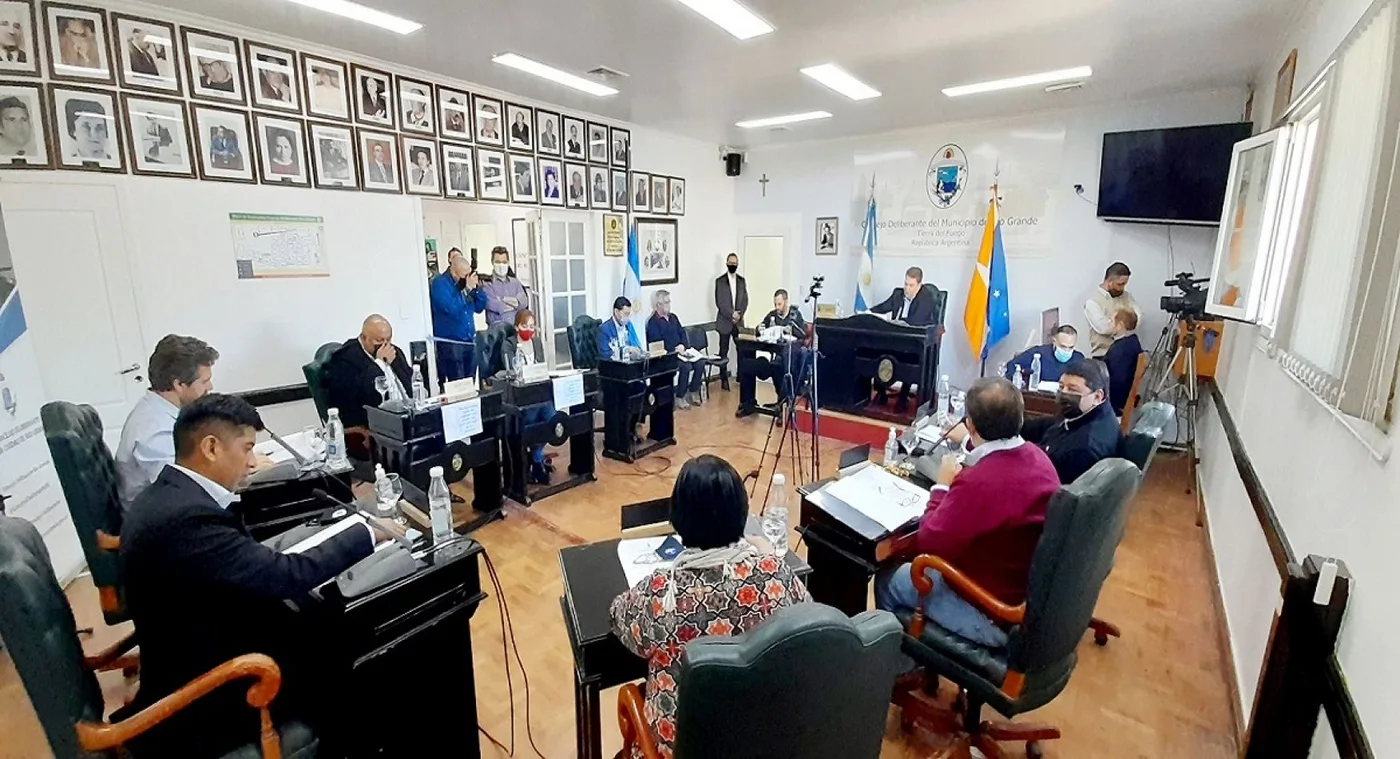 VIII sesión ordinaria del Concejo Deliberante de Río Grande.