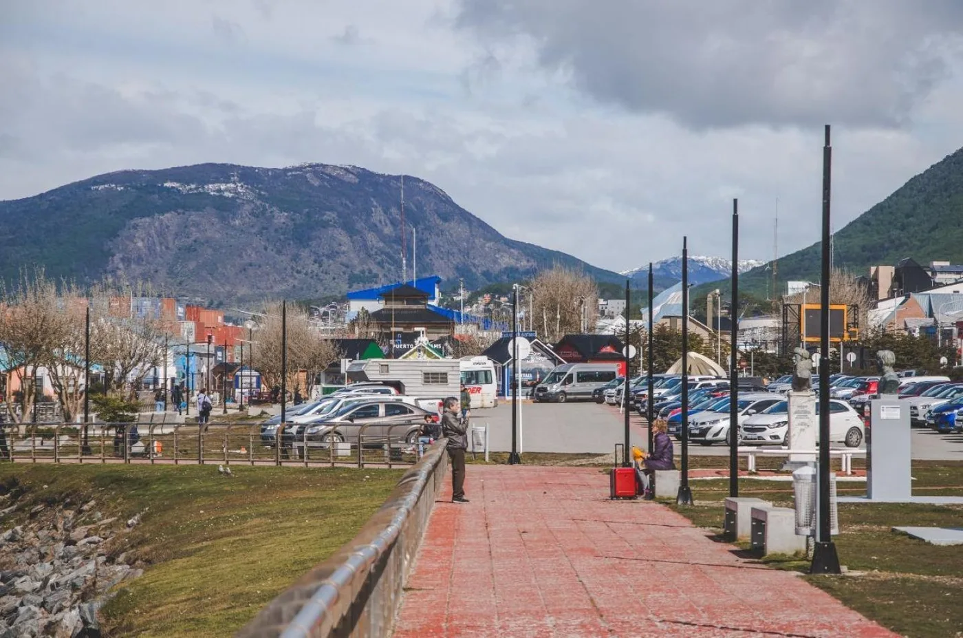 Municipio de Ushuaia colocó luminarias led en el Paseo Costero