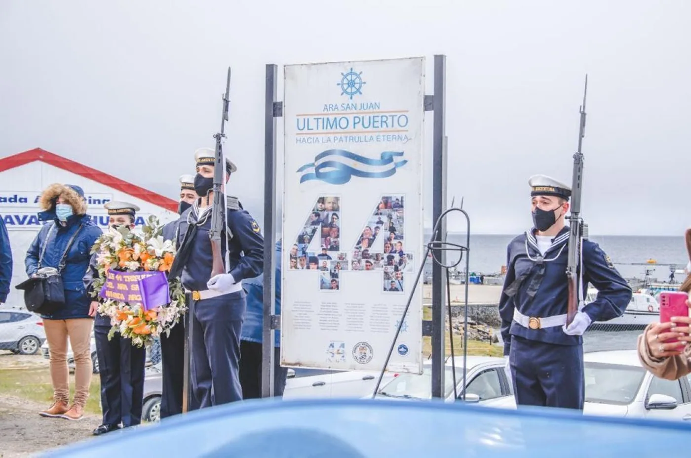 Municipio de Ushuaia participó de la ceremonia en homenaje a los 44 tripulantes del Submarino ARA San Juan