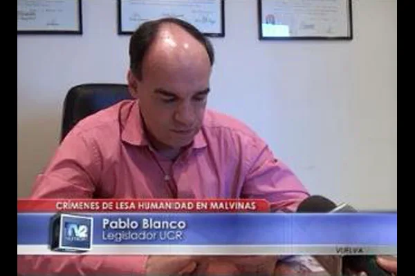 Legislador por Unión Cívica Radical, Pablo Blanco.