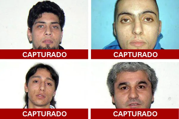 Los cuatro reos que se fugaron, al final, fueron detenidos.