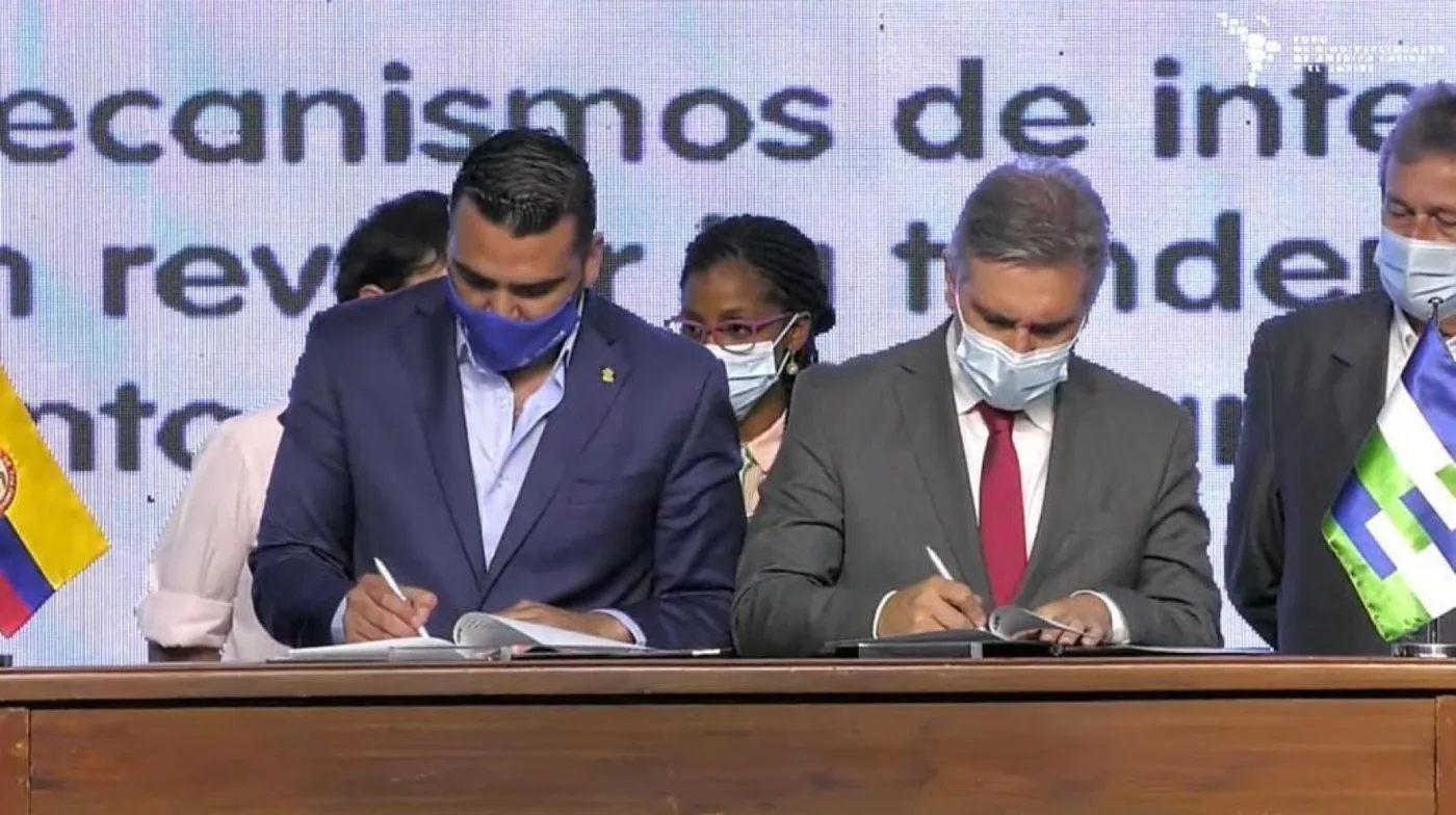 El intendente Walter Vuoto participó como uno de los principales oradores del Foro de BiodiverCiudades de América Latina.