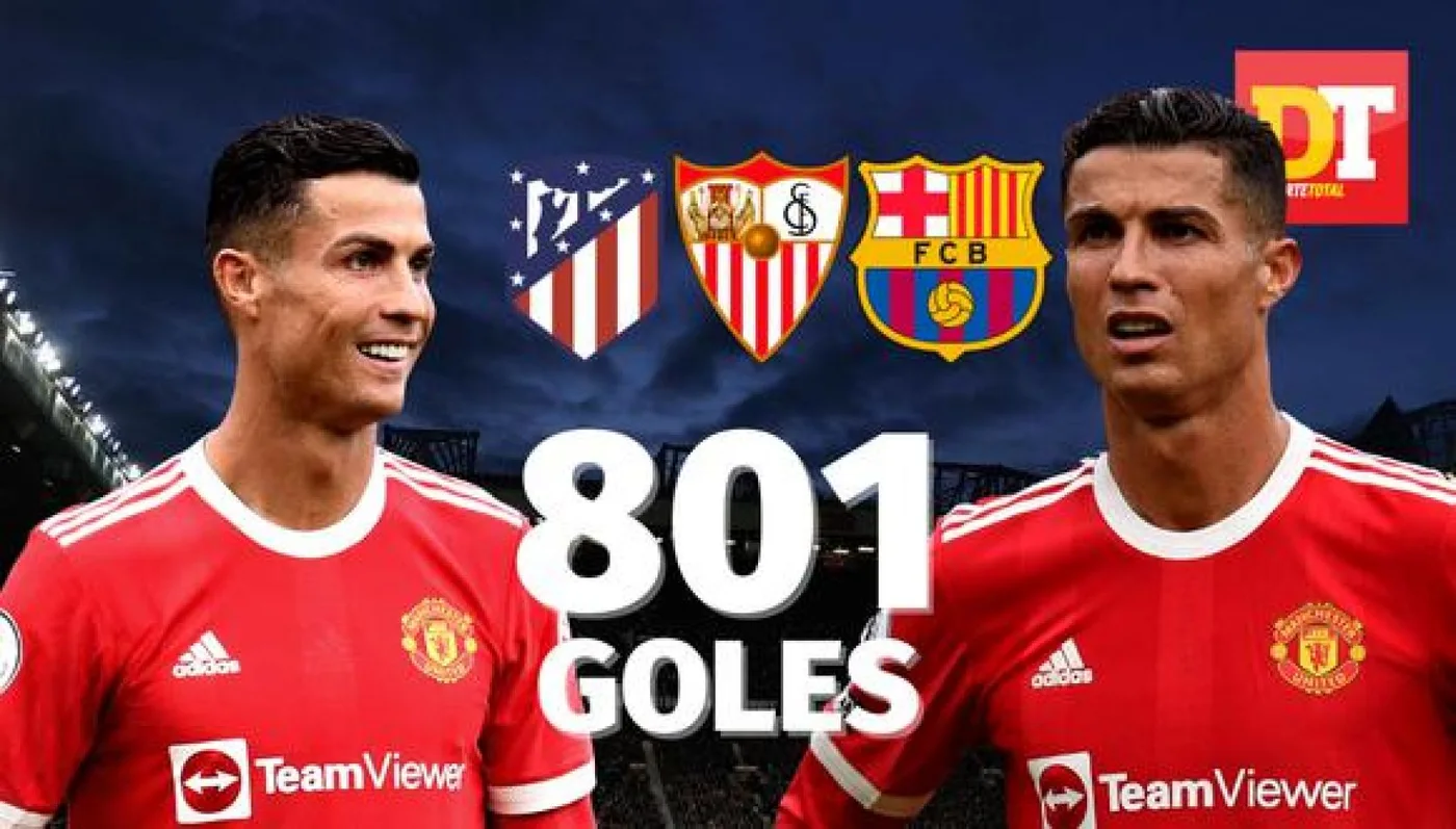 Cristiano Ronaldo llegó a los 801 goles