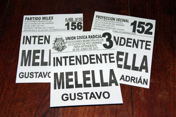 Dos listas colectoras adhirieron a la candidatura de Gustavo Melella.