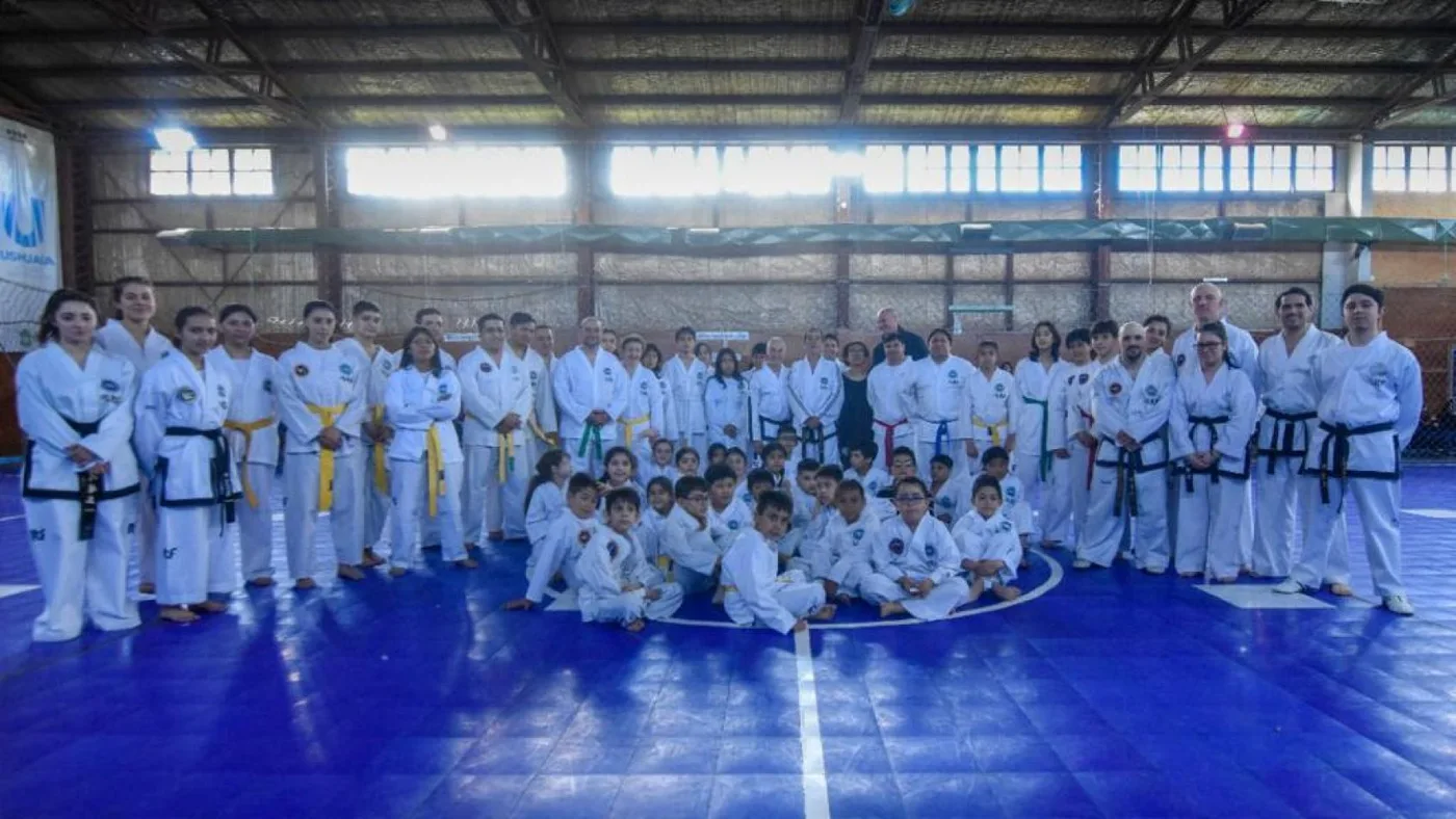Máster Class de Taekwondo en Ushuaia