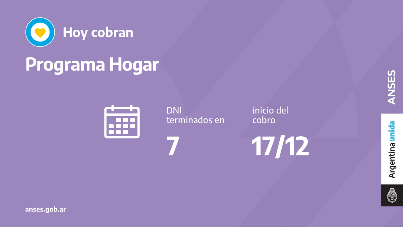 Cronograma de pago del día viernes 17 de diciembre del 2021