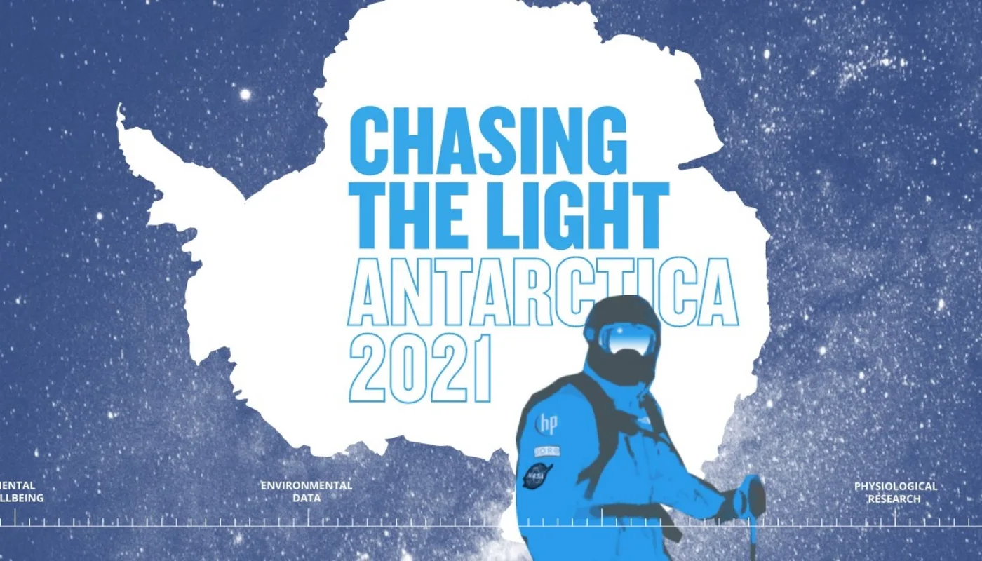 La NASA monitorea a dos aventureros británicos mientras intentan cruzar la Antártida