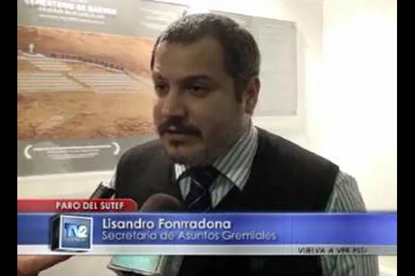 Secretario de Asuntos Gremiales de Tierra del Fuego, Lisandro Fonrradona.