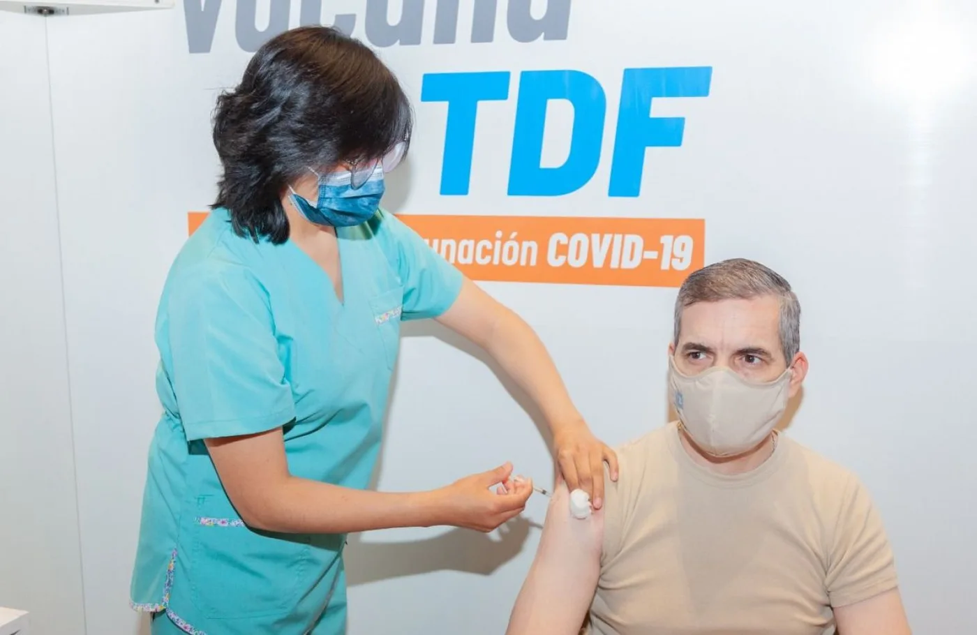 Jornadas masivas de vacunación contra el Covid-19 en Ushuaia