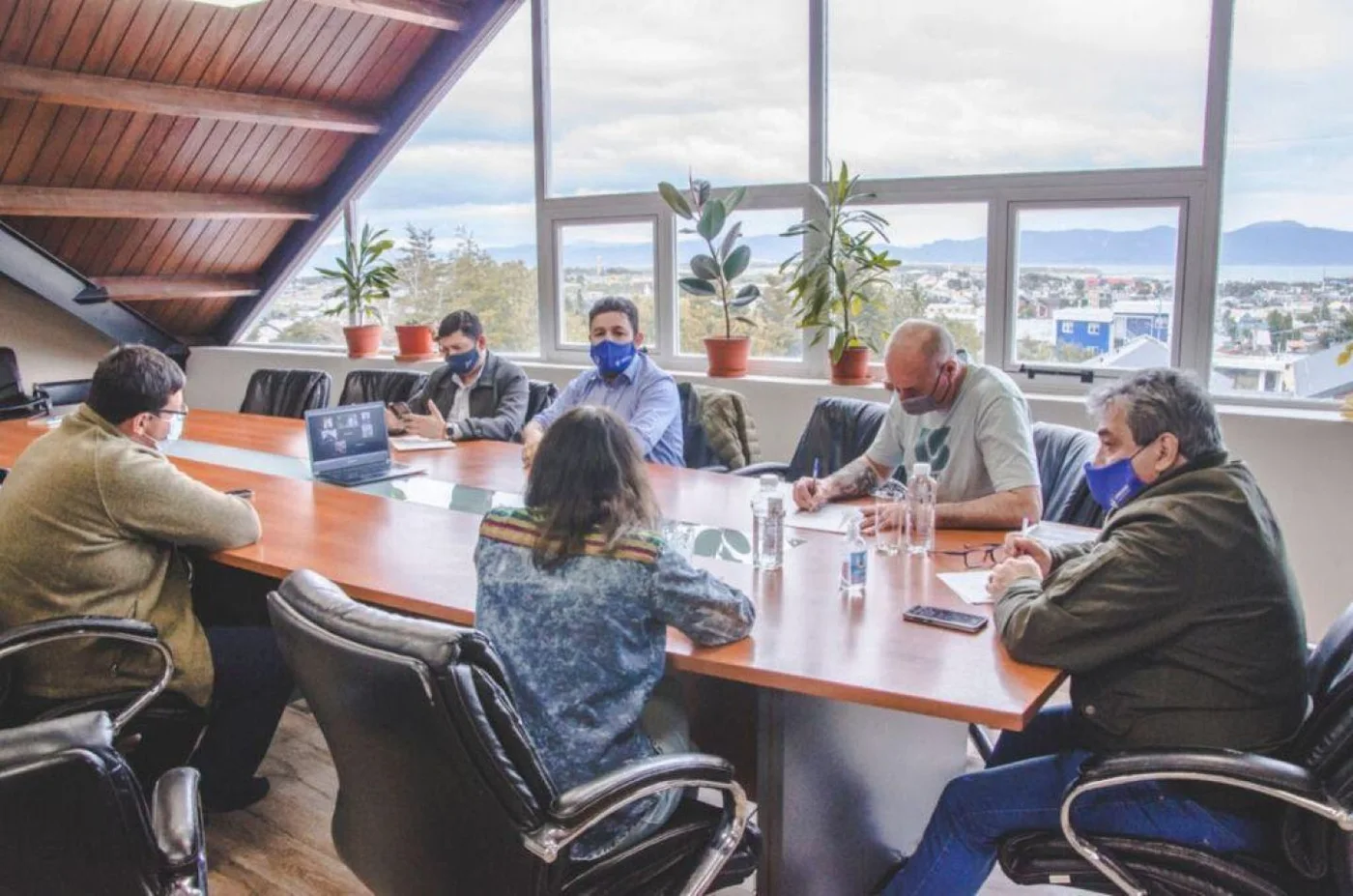 Reunión de trabajo en Jefatura de Gabinete