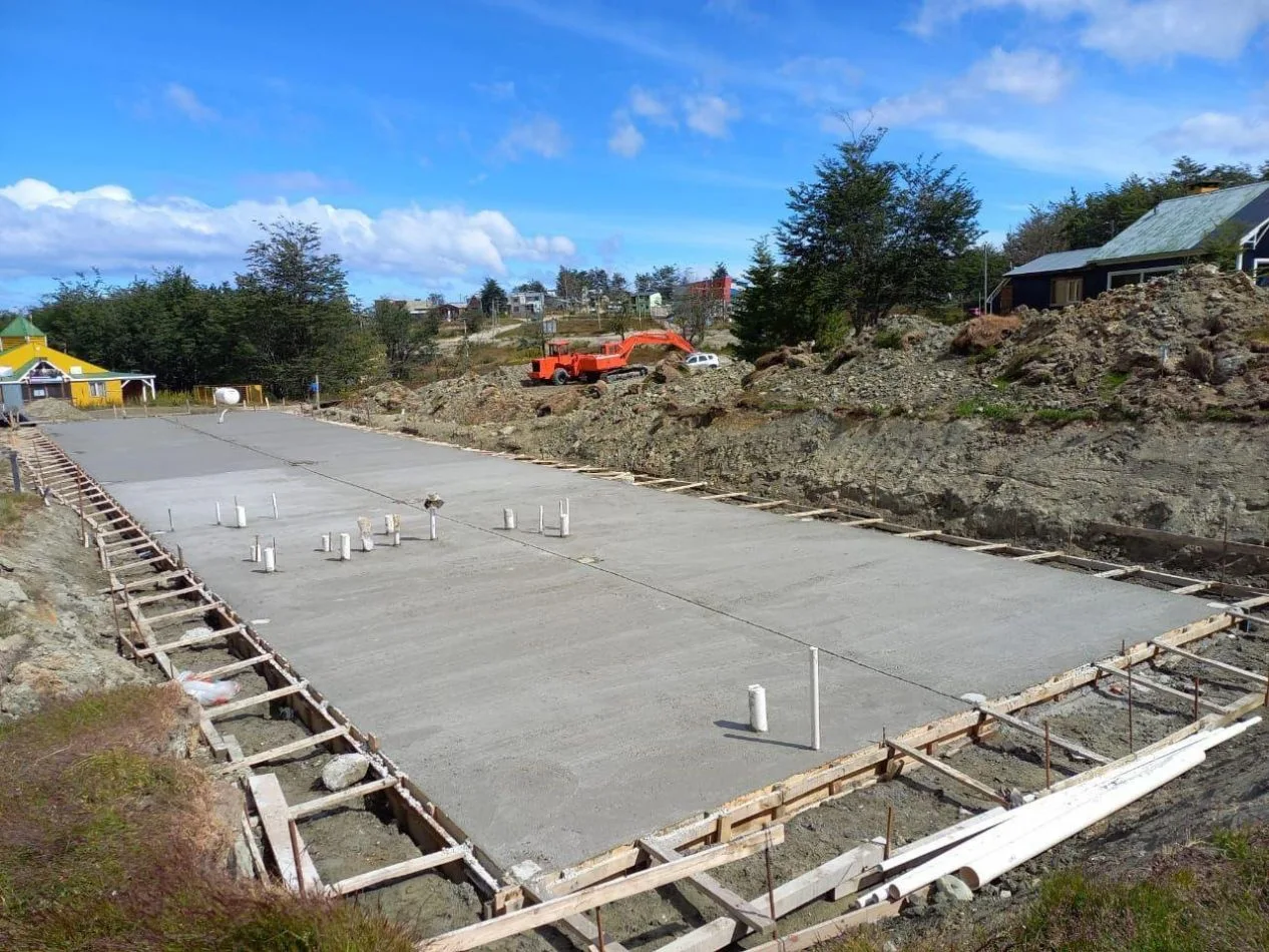 Avanza la construcción del Centro de Primera Infancia "Jorge Horacio Brito" en Ushuaia