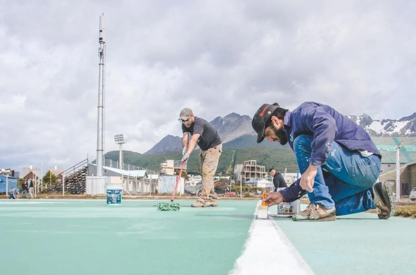 Las canchas municipales de tenis en Ushuaia ya están habilitadas