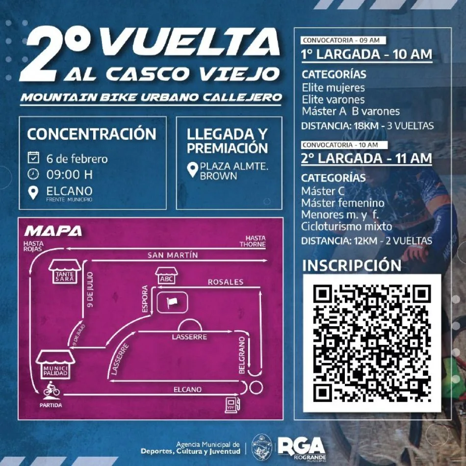 Continúan las inscripciones para la segunda edición de  "La Vuelta al Casco Viejo”