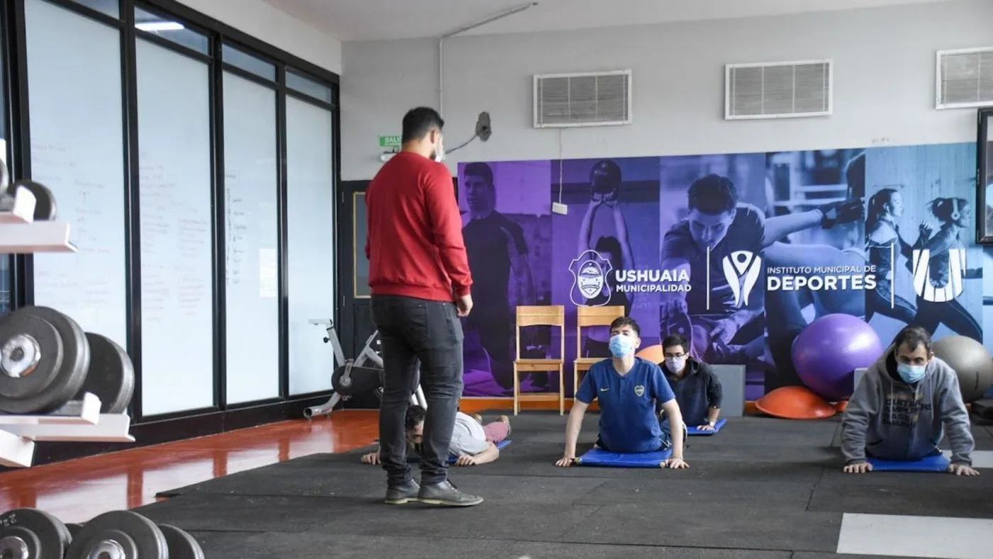 Jóvenes de la Asociación Reencontrándonos comenzaron las prácticas deportivas