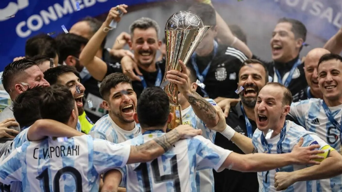 Argentina le ganó a Paraguay y es campeón de la Copa América de Futsal