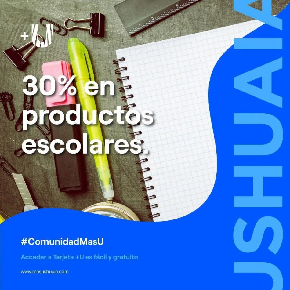 Especial vuelta a clases con descuentos de hasta el 30% en productos escolares