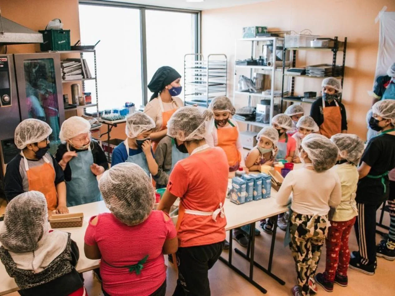 Taller de repostería en Ushuaia.
