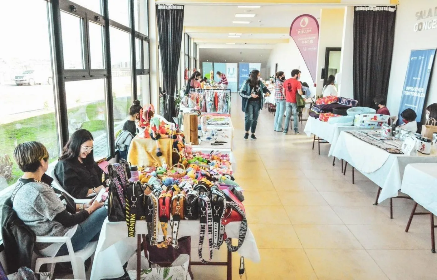 Continúan las Expo Ferias de Verano en la Casa de la Mujer