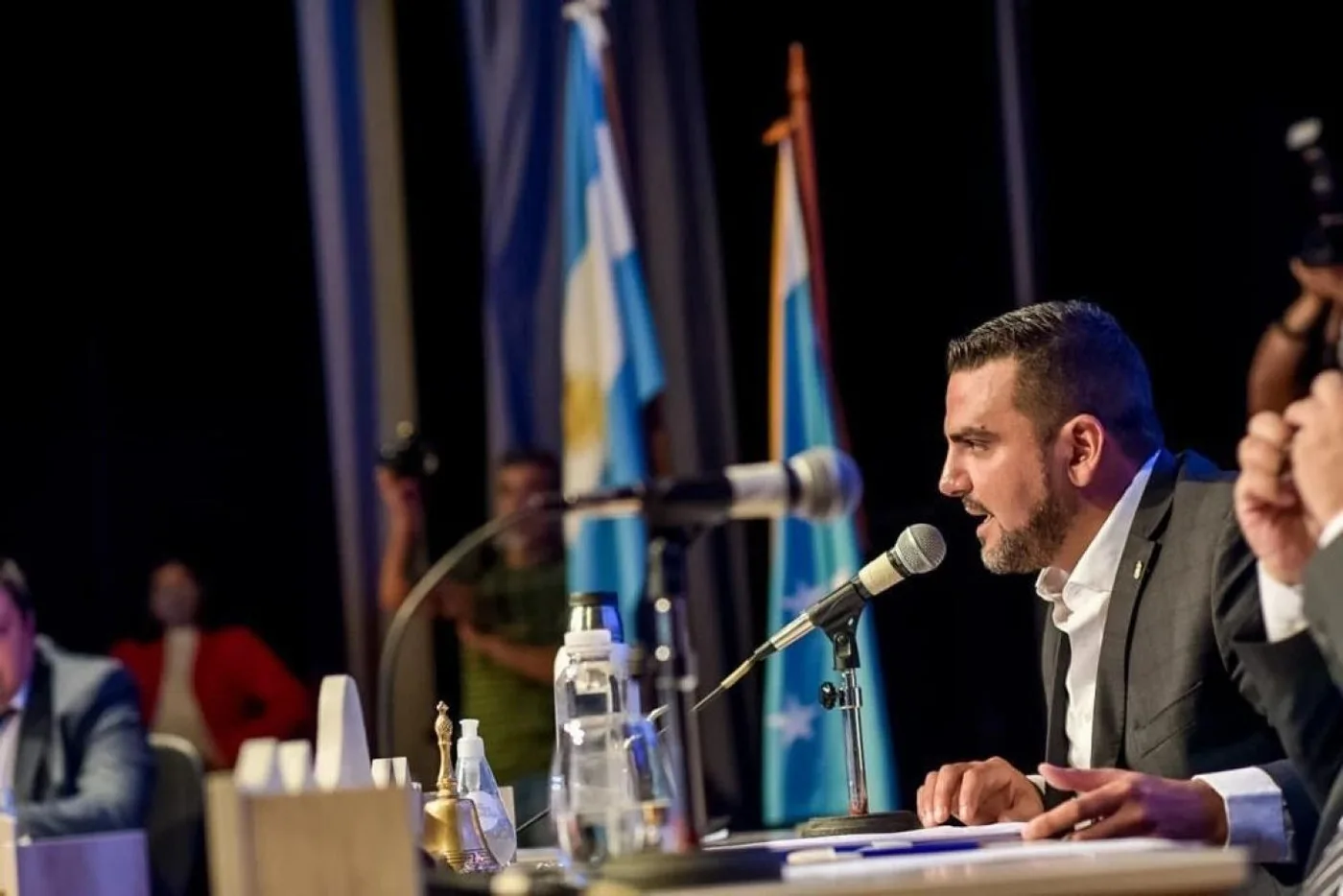Walter Vuoto, intendente de la ciudad de Ushuaia.