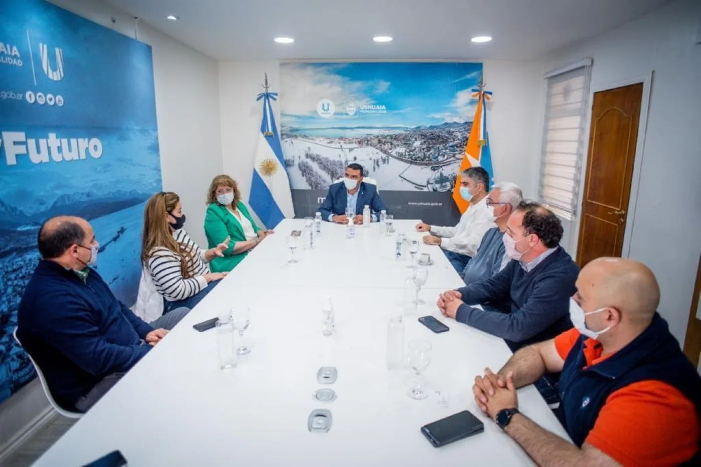 Vuoto recibió a los directivos de Vinisa Fueguina S.R.L