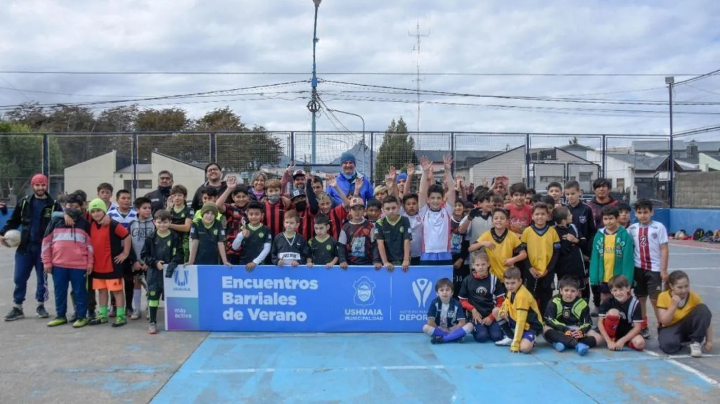 Se realizó el tercer encuentro deportivo barrial de verano