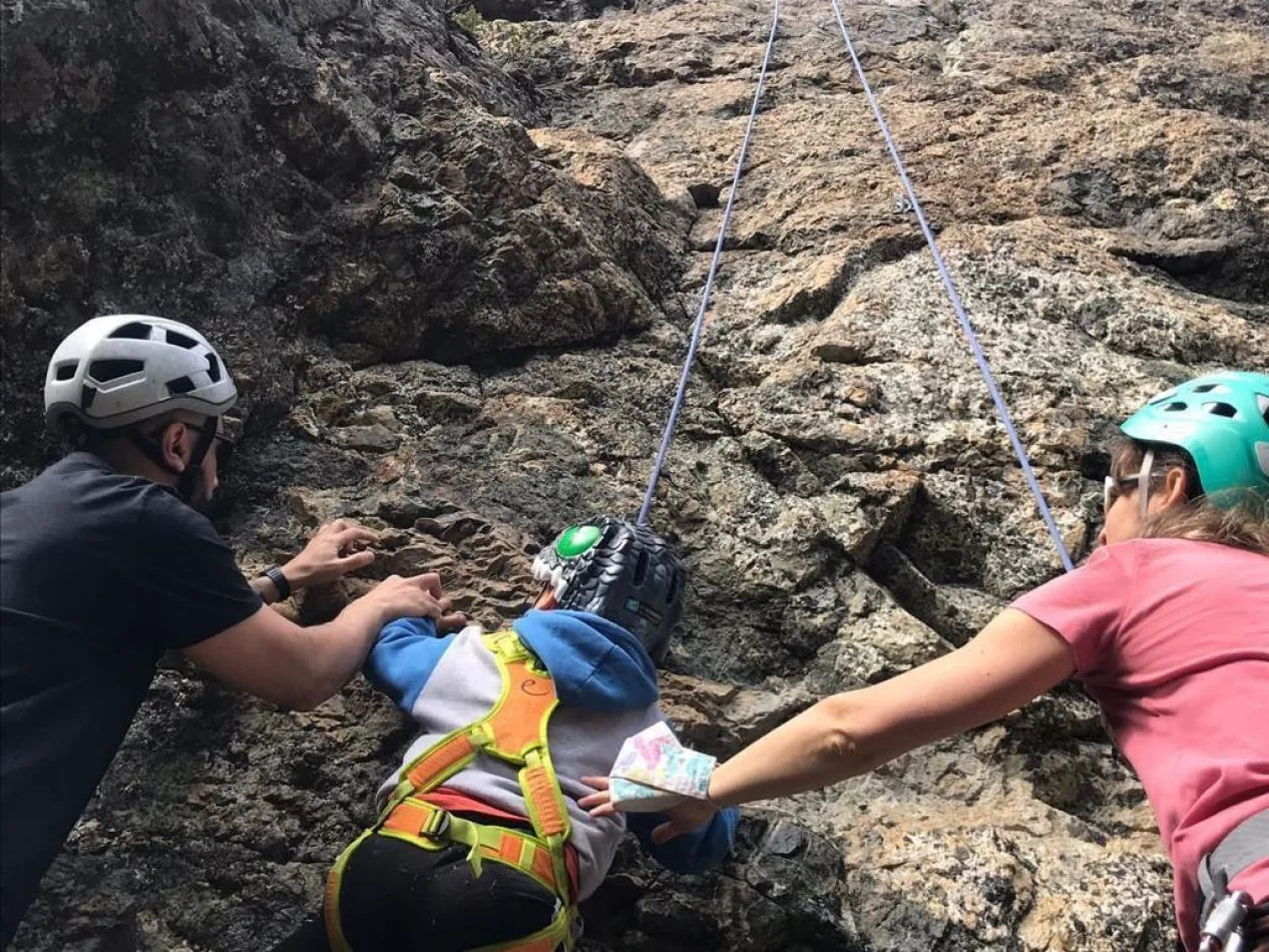 Comenzaron las clases de escalada del Instituto Municipal de Deportes