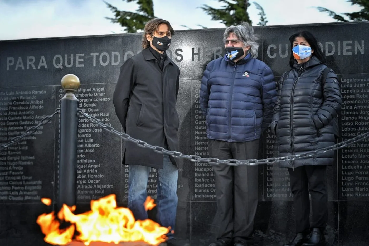 Sciurano bregó para que los actos oficiales se den en Tierra del Fuego