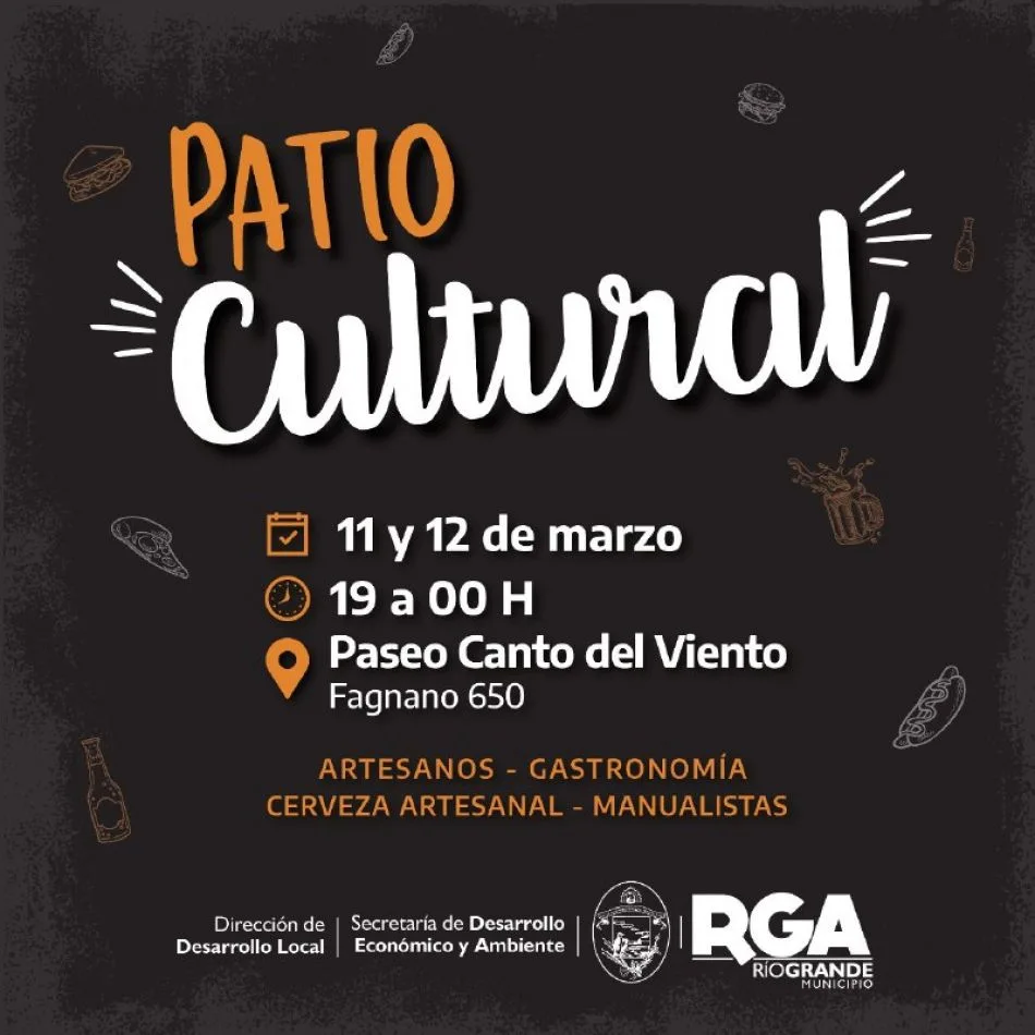 Río Grande tendrá un Patio Cultural este fin de semana