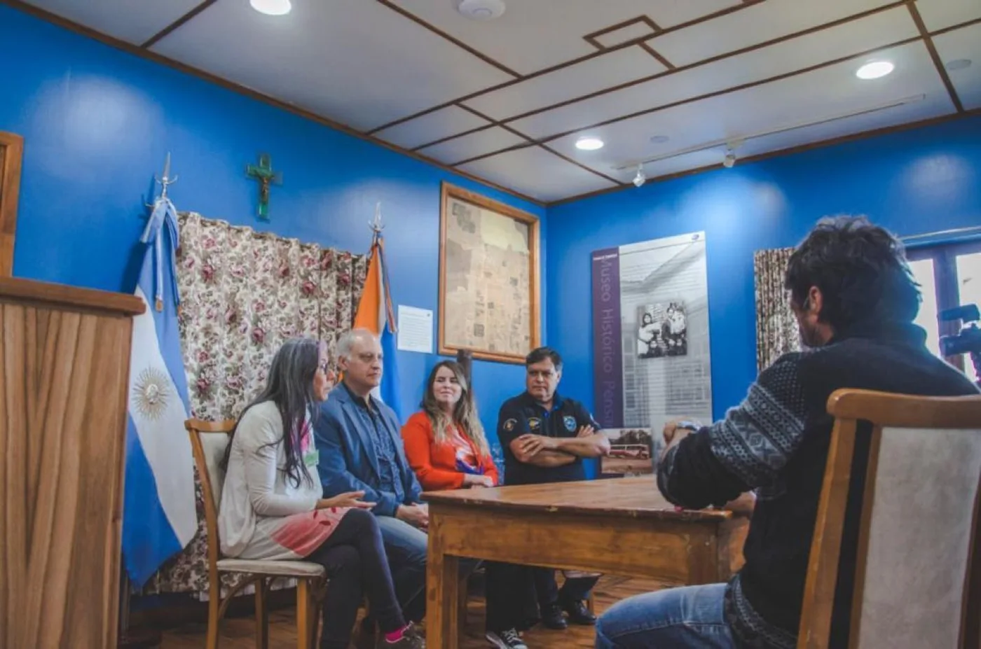 Municipio de Ushuaia participó de la charla "Pensando Malvinas y la bicontinentalidad”