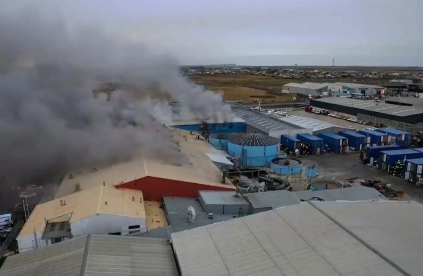 Incendio fábrica Australtex.
